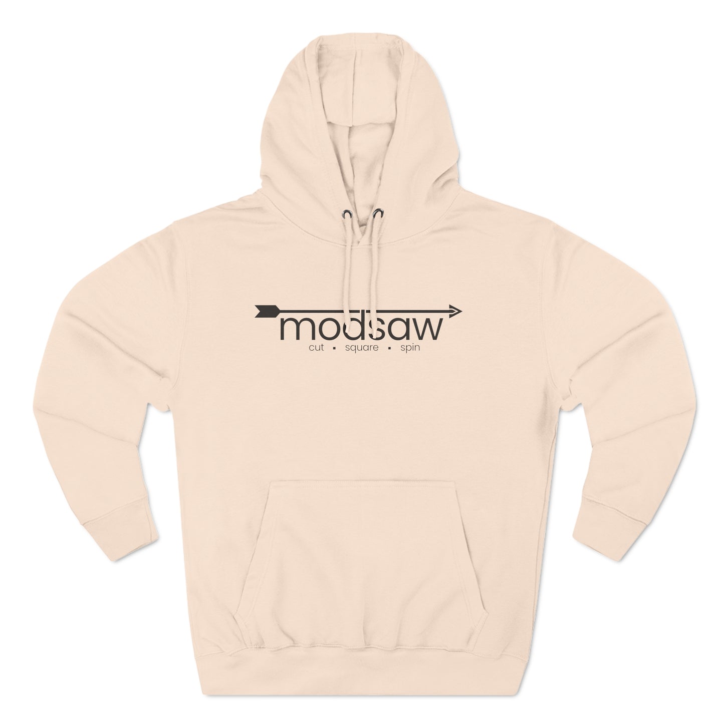 modsaw Three-Panel Fleece Hoodie