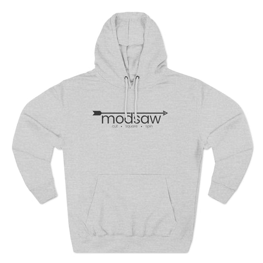 modsaw Three-Panel Fleece Hoodie