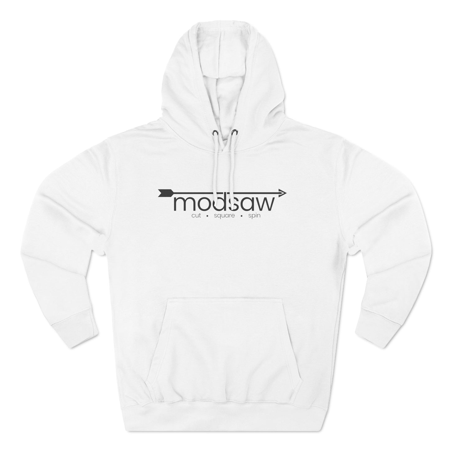 modsaw Three-Panel Fleece Hoodie