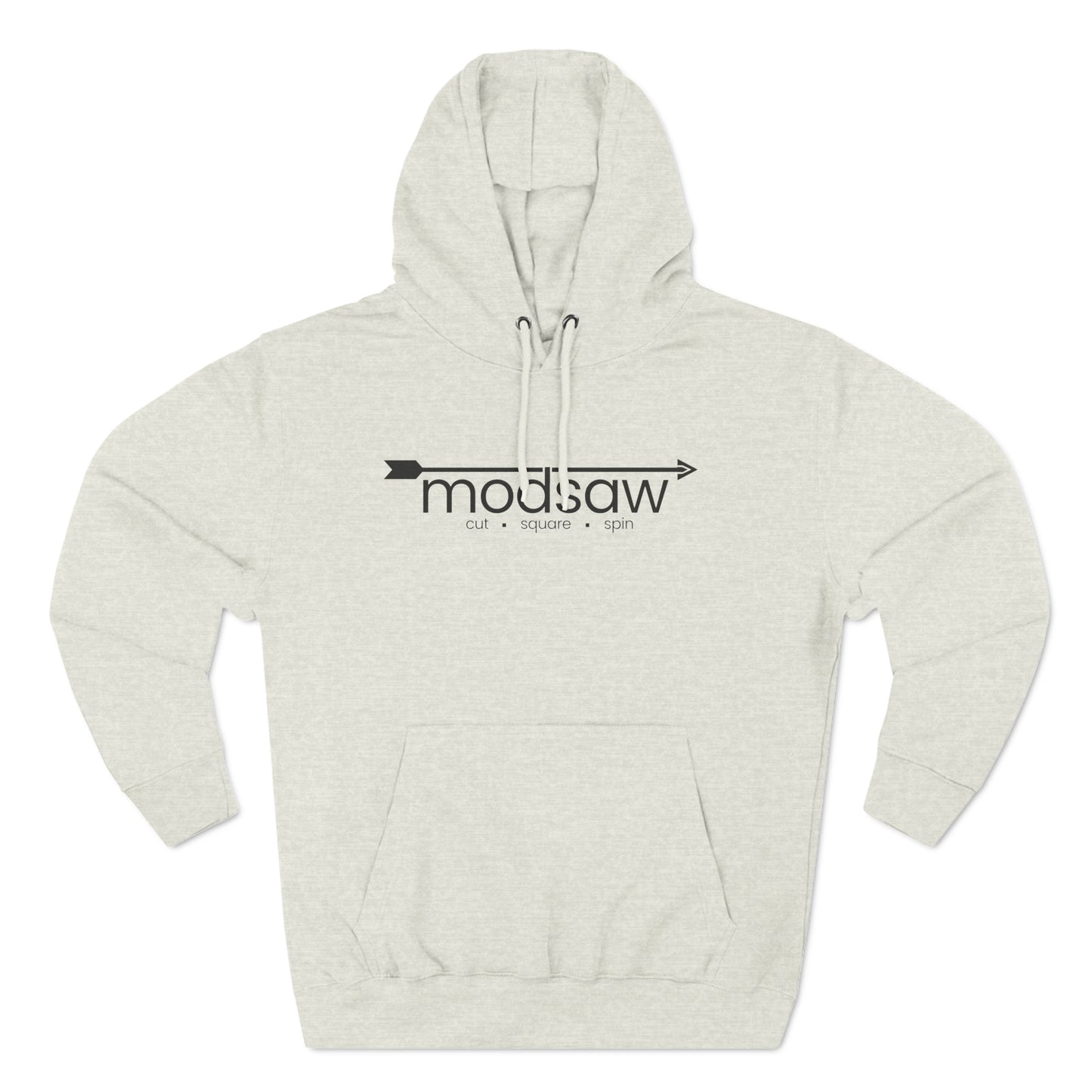 modsaw Three-Panel Fleece Hoodie